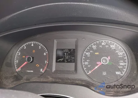 2011 Volkswagen Jetta 2.5L Se из США, поврежденный, VIN 3VWDZ7AJ1BM333571